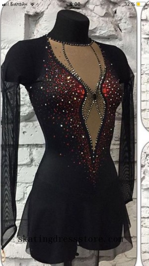 2018 figure skating dresses russian women other long sleeves or sleeveless CJ267